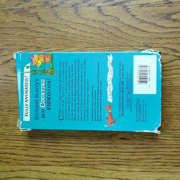 Set Of 4 Vintage Educational VHS Tapes Classic Children's Animated Videos - Picture 11 of 16